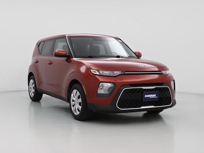 Red 2021 Kia Soul LX