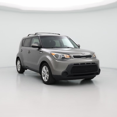 Gray 2015 Kia Soul +