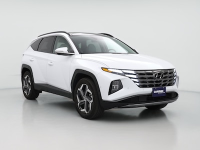 White 2024 Hyundai Tucson Hybrid Limited