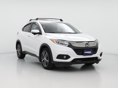 White 2021 Honda HR-V EX
