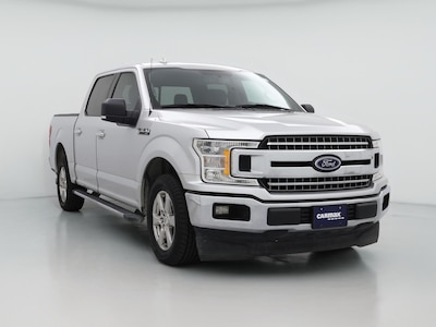 Silver 2018 Ford F150 XLT
