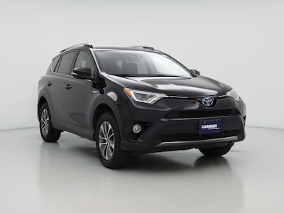 Black 2017 Toyota RAV4 Hybrid XLE