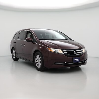 Red 2015 Honda Odyssey EX-L