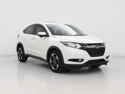 White 2018 Honda HR-V EX
