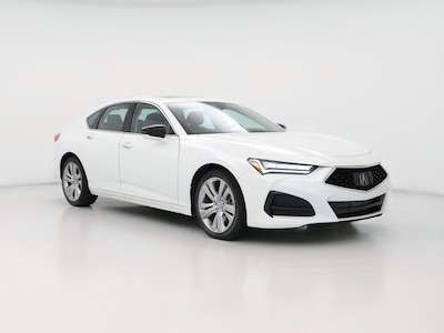 White 2023 Acura TLX Technology