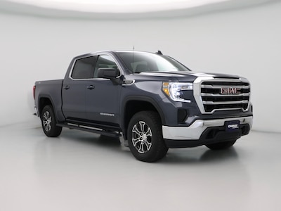 Blue 2021 GMC Sierra 1500 SLE