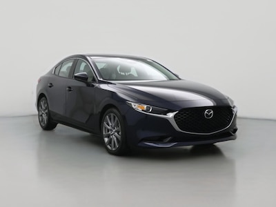 Blue 2025 Mazda Mazda3 2.5 S Preferred Package