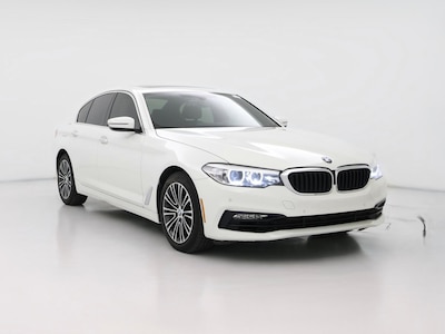 White 2018 BMW 540 XI