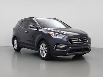 Blue 2018 Hyundai Santa Fe Sport 2.0T