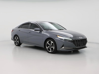 Gray 2021 Hyundai Elantra SEL