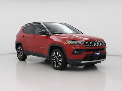 Red 2023 Jeep Compass Limited
