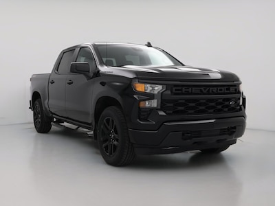 Black 2023 Chevrolet Silverado 1500 Custom