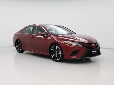 Red 2018 Toyota Camry XSE