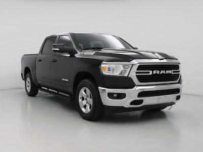 Black 2021 Ram 1500 Bighorn