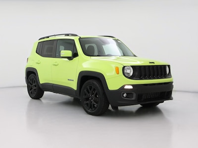 Green 2017 Jeep Renegade Latitude