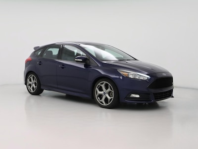 Blue 2017 Ford Focus ST