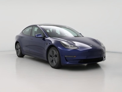 Blue 2021 Tesla Model 3 Long Range