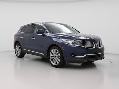 Blue 2017 Lincoln MKX Reserve