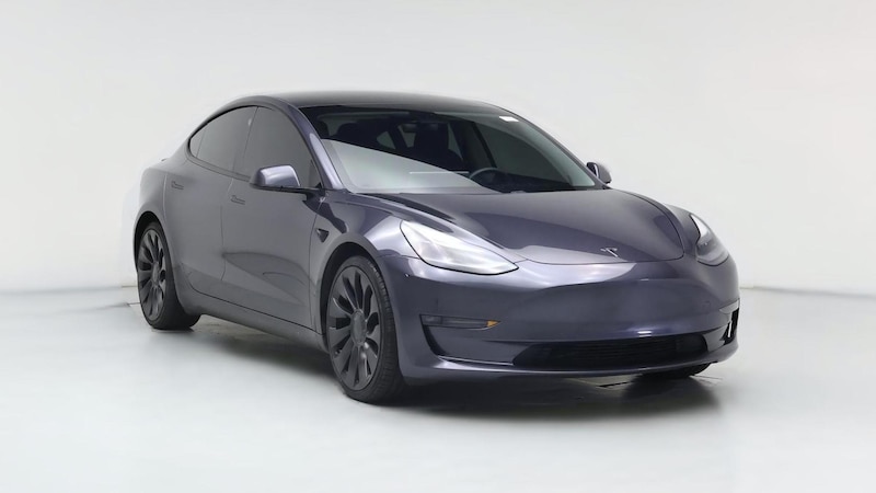 2021 Tesla Model 3 Performance Hero Image