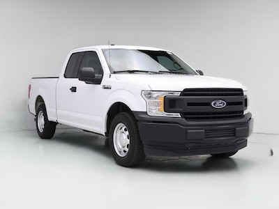 White 2018 Ford F150 XL