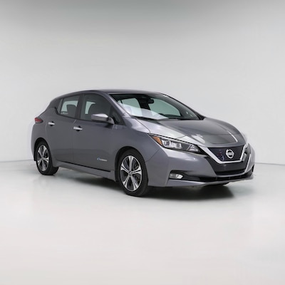 Gray 2018 Nissan Leaf SV