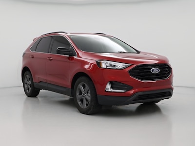 Red 2022 Ford Edge SEL