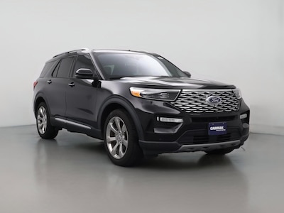 Black 2020 Ford Explorer Platinum