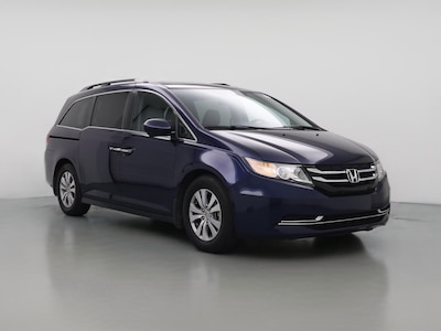 Blue 2016 Honda Odyssey EX-L