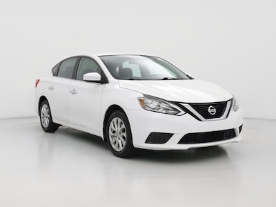 White 2019 Nissan Sentra SV