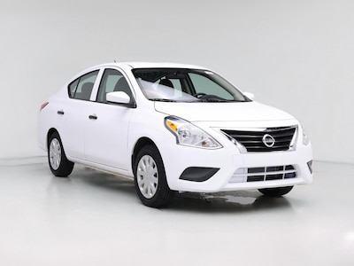 White 2019 Nissan Versa S