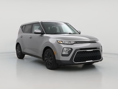 Gray 2022 Kia Soul LX