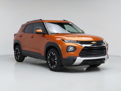 Orange 2022 Chevrolet TrailBlazer LT