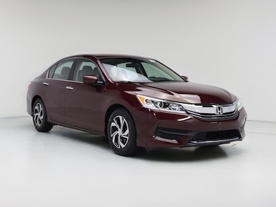 Red 2017 Honda Accord LX