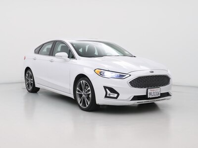 White 2020 Ford Fusion Titanium