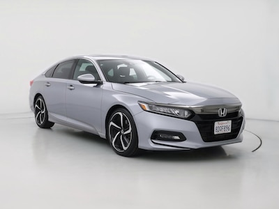 Silver 2018 Honda Accord Sport