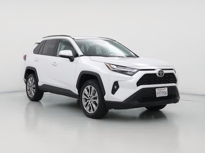 White 2023 Toyota RAV4 XLE Premium