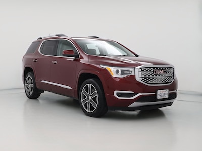 Red 2017 GMC Acadia Denali
