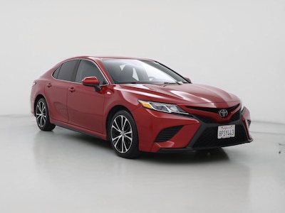 Red 2020 Toyota Camry SE
