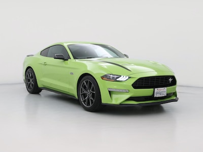 Green 2020 Ford Mustang Ecoboost