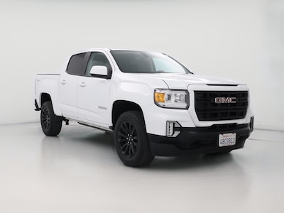 White 2022 GMC Canyon Elevation