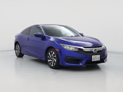 Blue 2018 Honda Civic LX-P