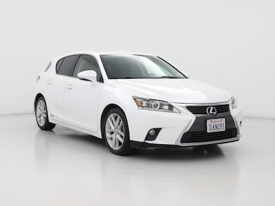 White 2015 Lexus CT 200h