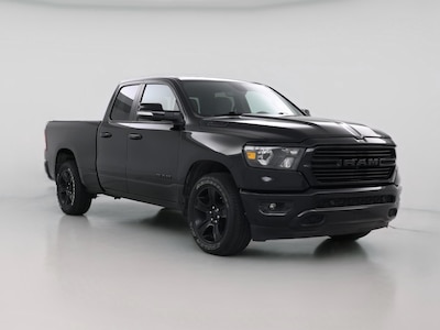 Black 2021 Ram 1500 Bighorn