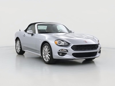 Silver 2018 Fiat 124 Spider Lusso