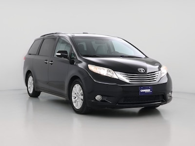 Black 2013 Toyota Sienna Limited