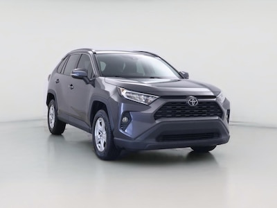 Gray 2019 Toyota RAV4 XLE