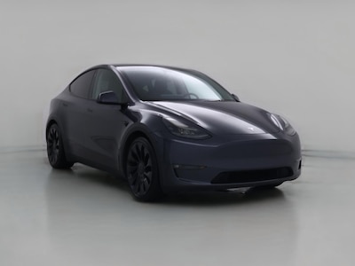Gray 2022 Tesla Model Y Performance