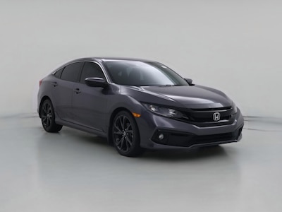 Gray 2019 Honda Civic Sport