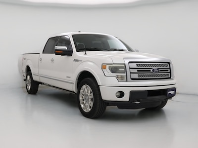 White 2013 Ford F150 Platinum