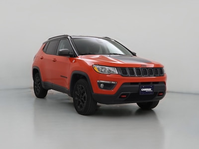 Orange 2018 Jeep Compass Trailhawk